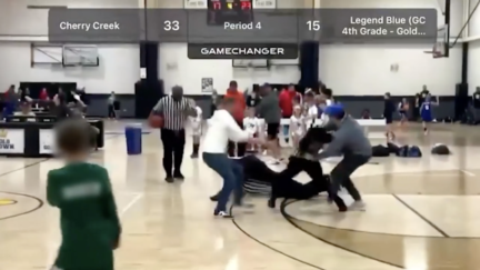 Referee brawl at Colorado youth basketball game